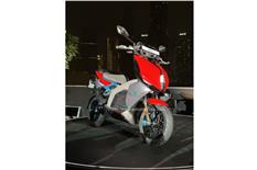 TVS X electric scooter image gallery